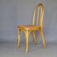 Set of 4 THONET chairs No. A 738 from 1920, caned - bistro -