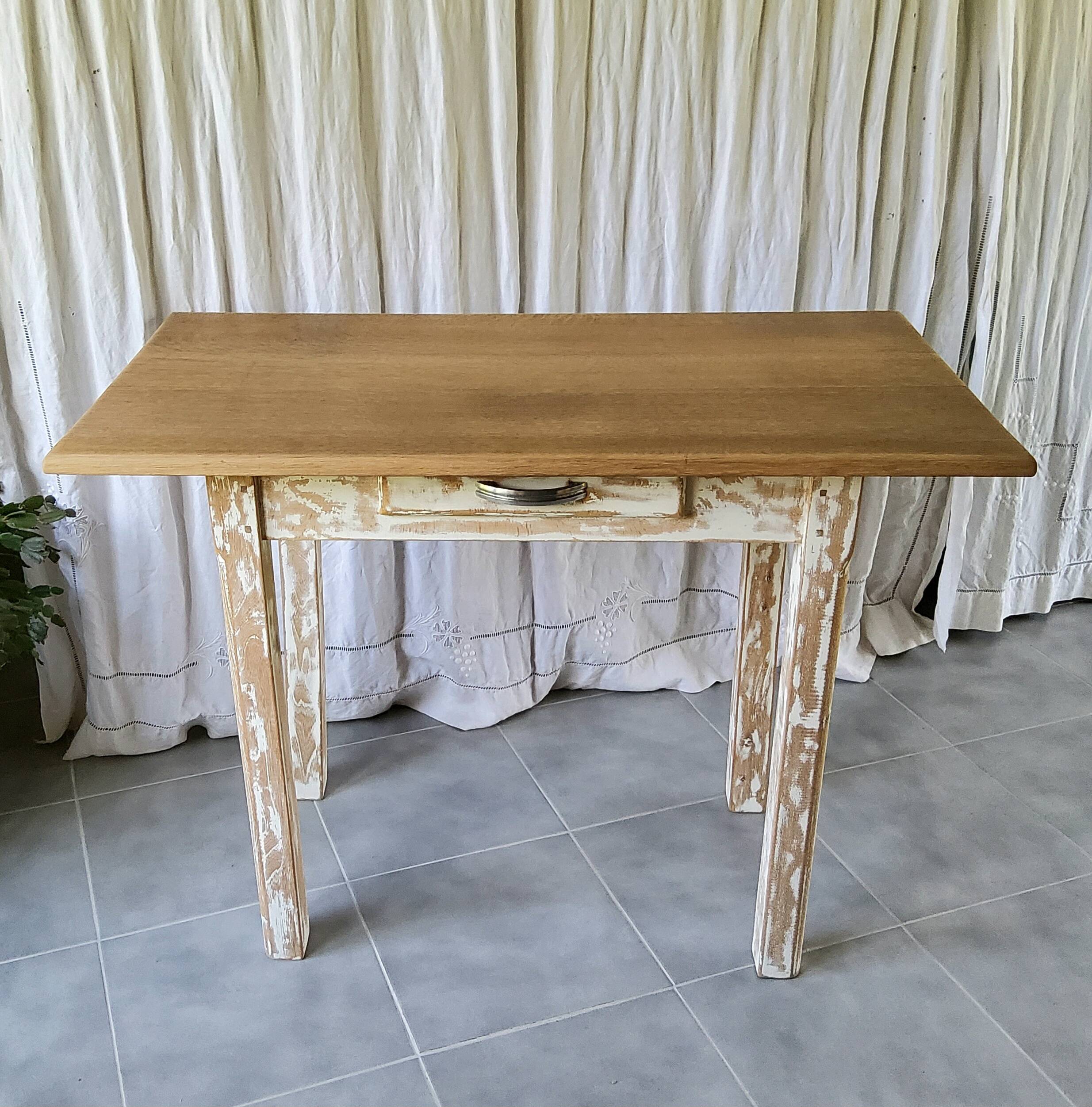Antique patinated table