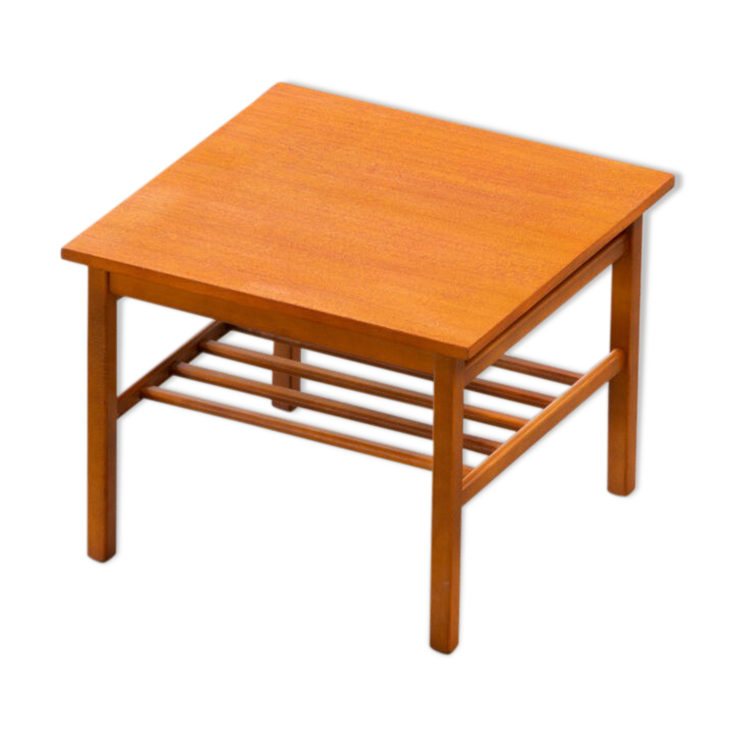 Scandinavian coffee table in teak 1960