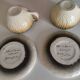 Breakfast service Bruno Dose + egg cup – Poterie du Breuil, Sar