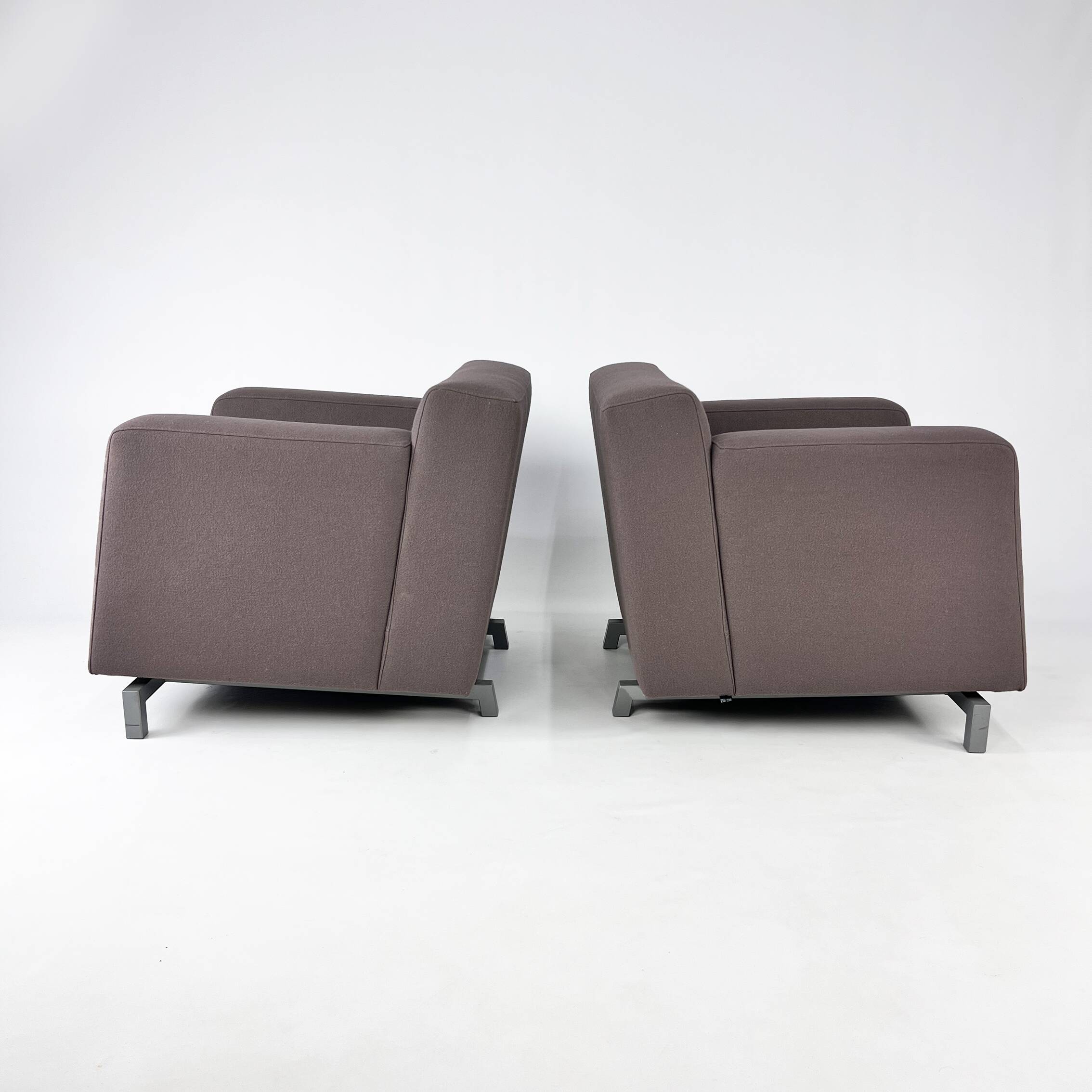 Set of 2 Pastoe Roots Lounge Chairs by Hannes Wettstein, 1998