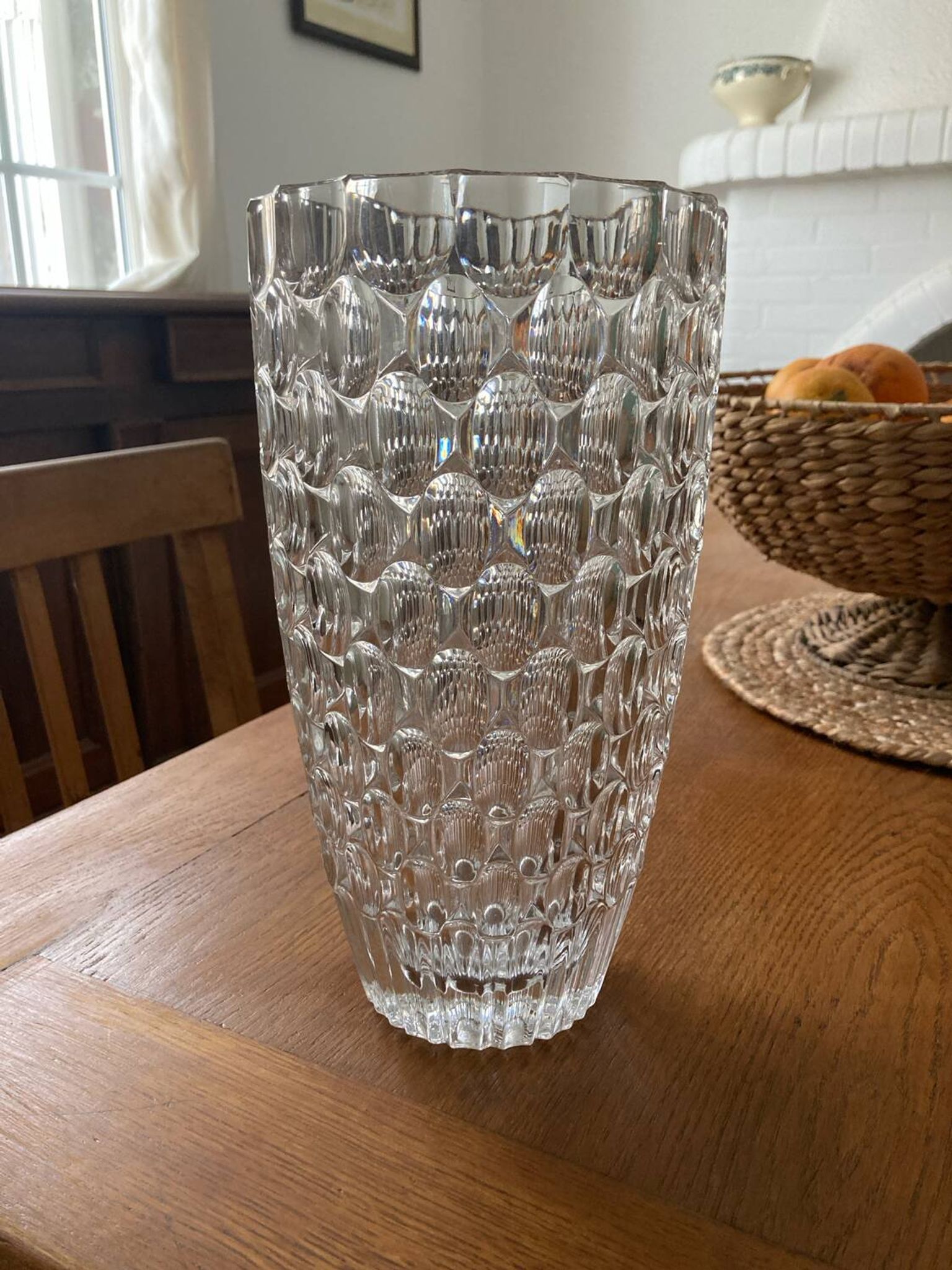 Crystal vase