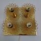 Space Age JBS Brass Sconce by Joseph Brumberg, 1960s