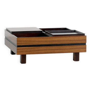 Table basse par Carlo Hauner pour Forma Italie 1960's.