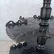Napoleon III period gueridon in blackened wood.