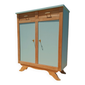 Revalued wood and green buffet