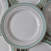 Set of 6 mismatched dessert plates Lunéville