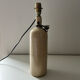 Bottle lamp base in stoneware