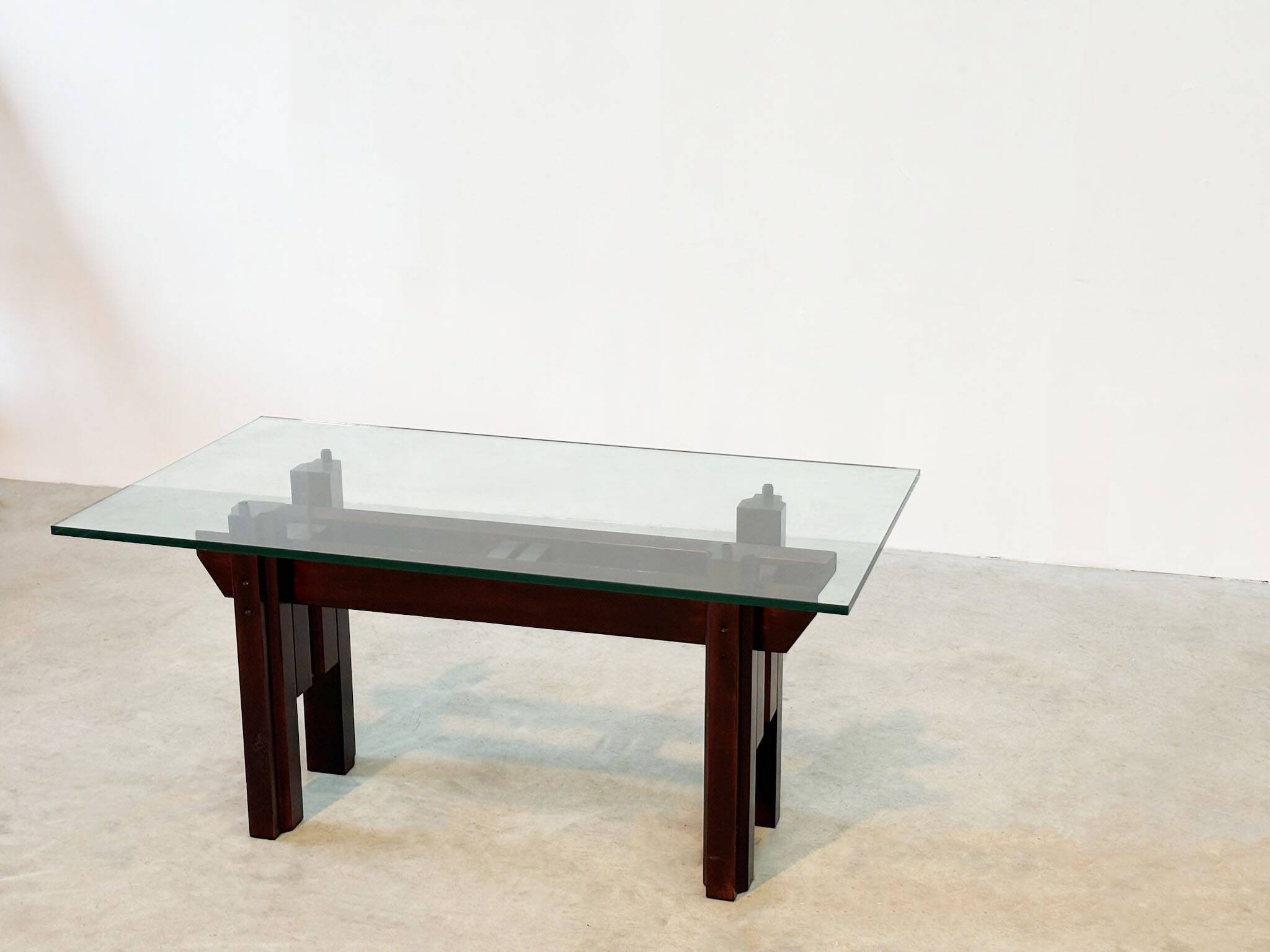 Dining table "Cangrande" by Franco Poli for Bernini