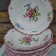 12 assiettes creuses Vieux Saint Amand 1713