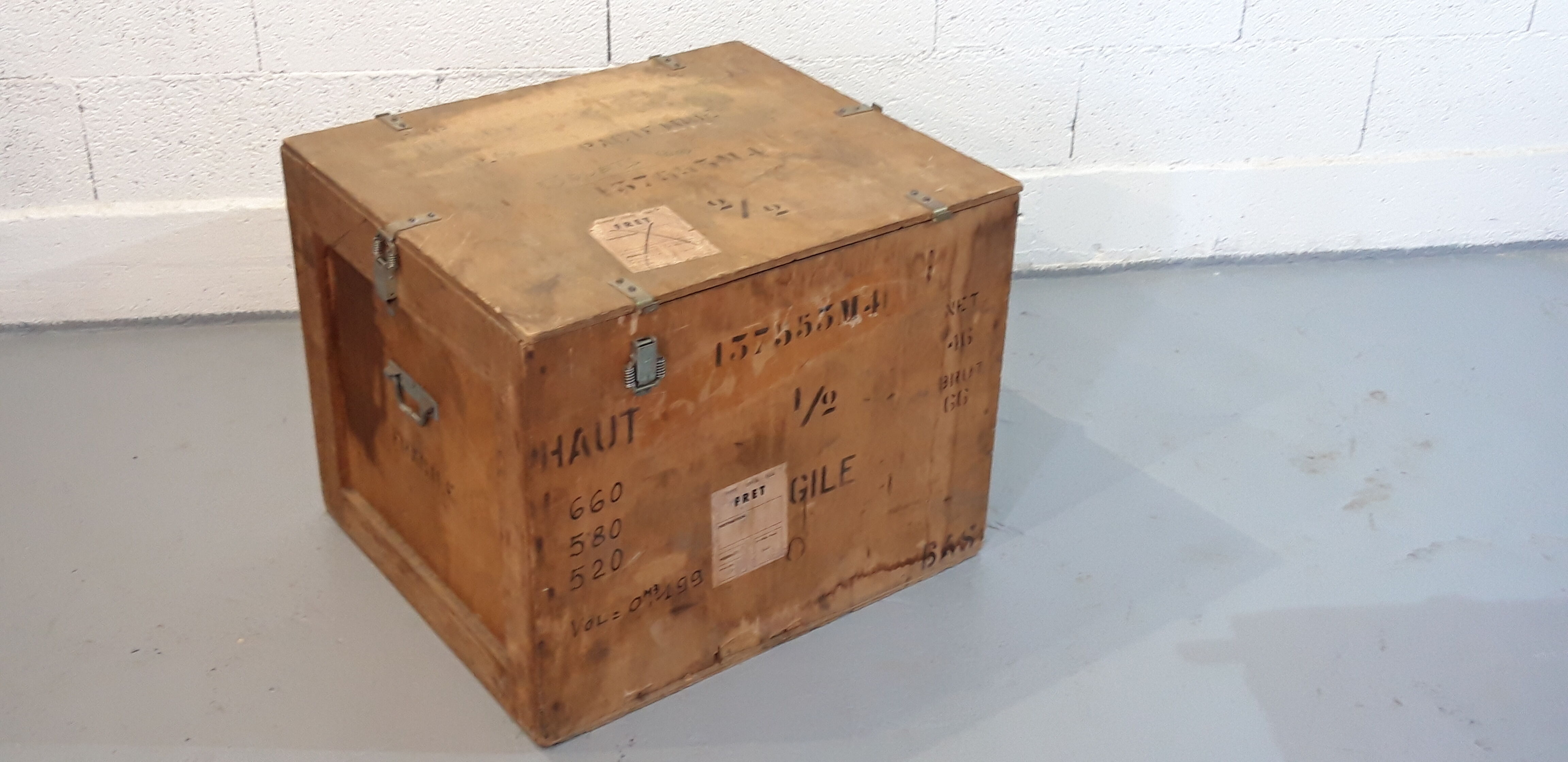 Former shell box, 1940