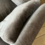 Armchair chester habitat velvet plum
