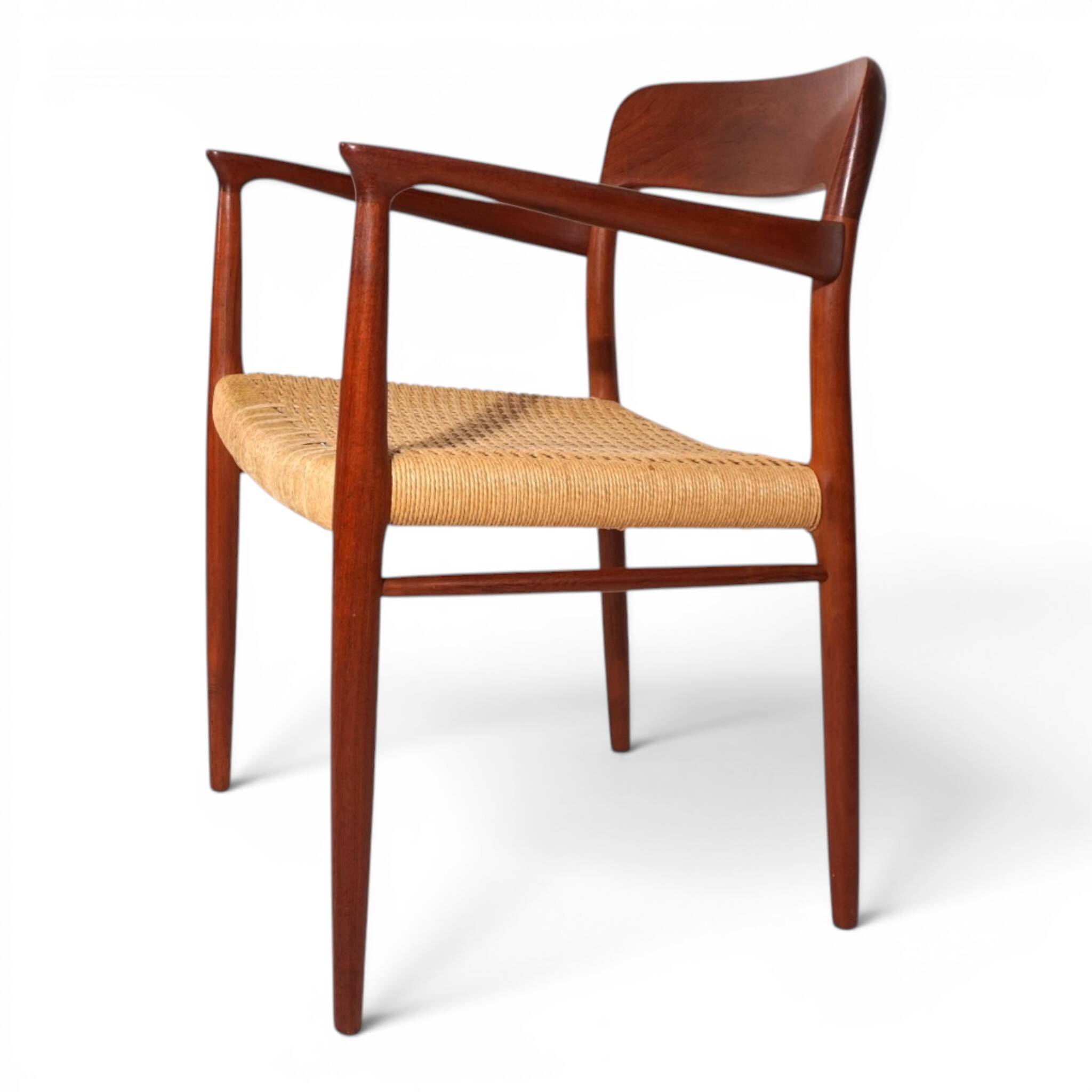 Møller Model 56 Teak Chair by Niels Otto Møller for J.L. Møllers, 1956