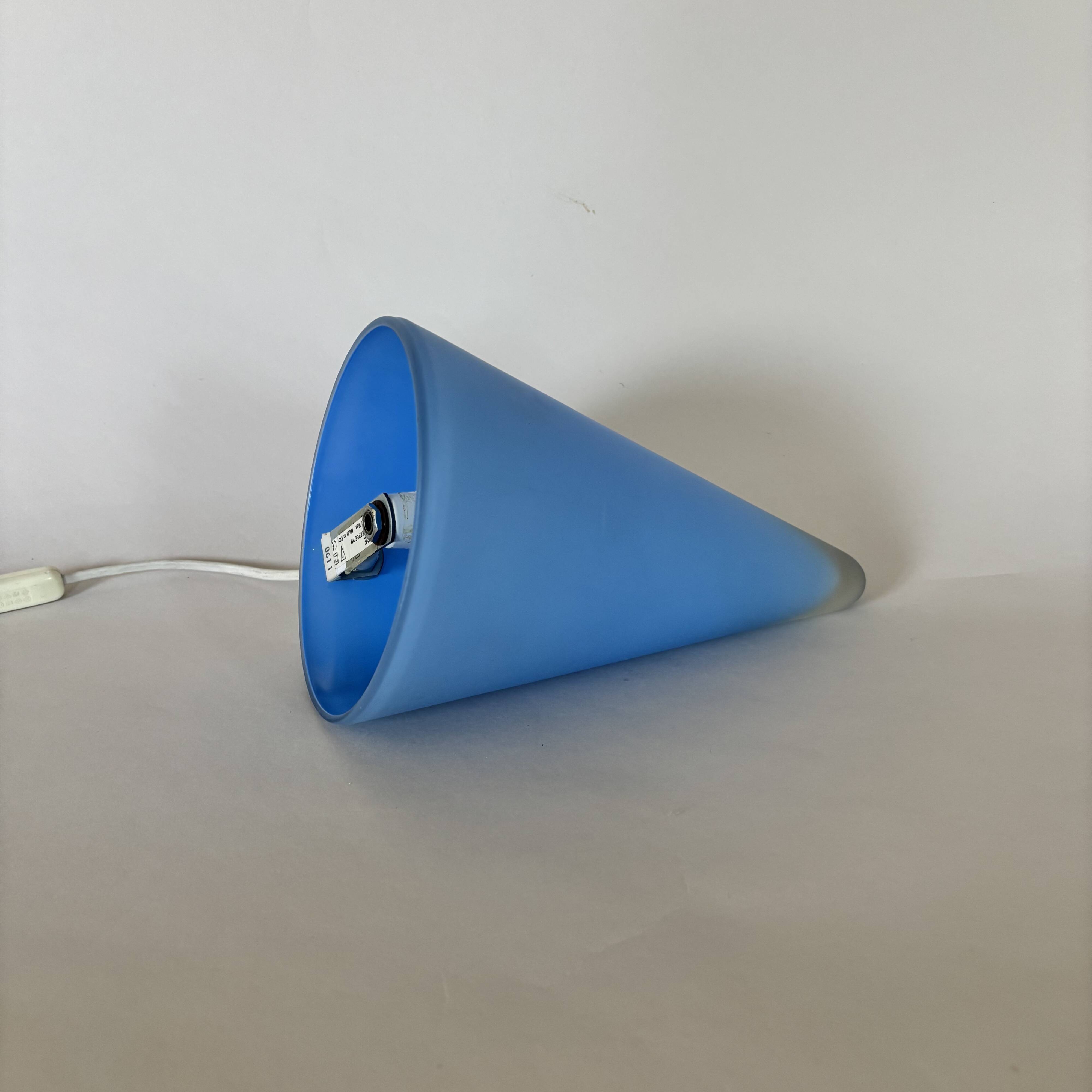 SCE blue Tepee lamp from the 90s