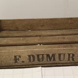Old wooden crate