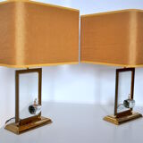 "Apple" a house the Dolphin lamp pair