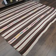 Vintage kilim rug for living room 189x259