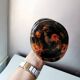 Vintage glass vase 70s