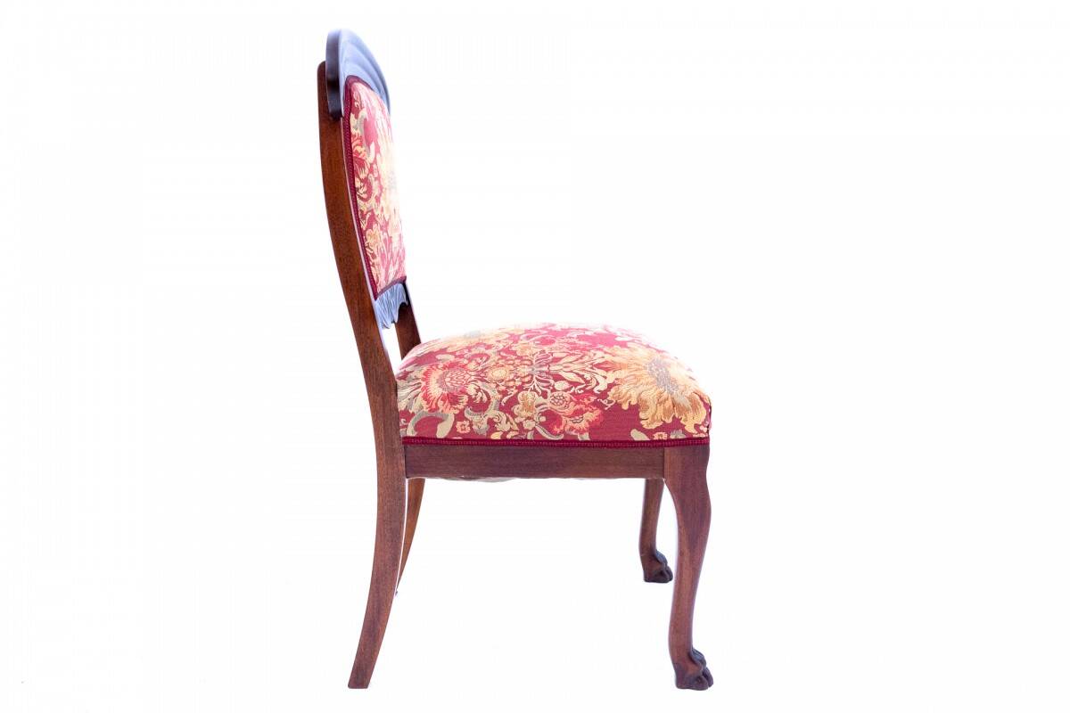 Antique chair, Northern Europe, circa 1890. After renovation.
