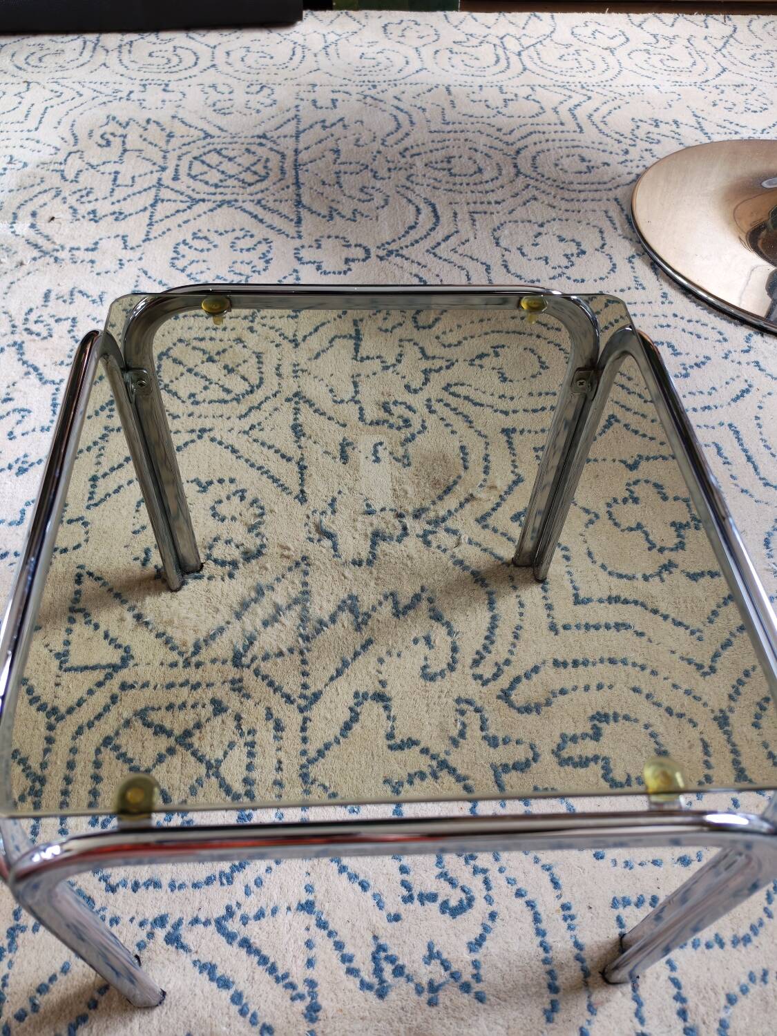 Pair of vintage 1970s side tables.