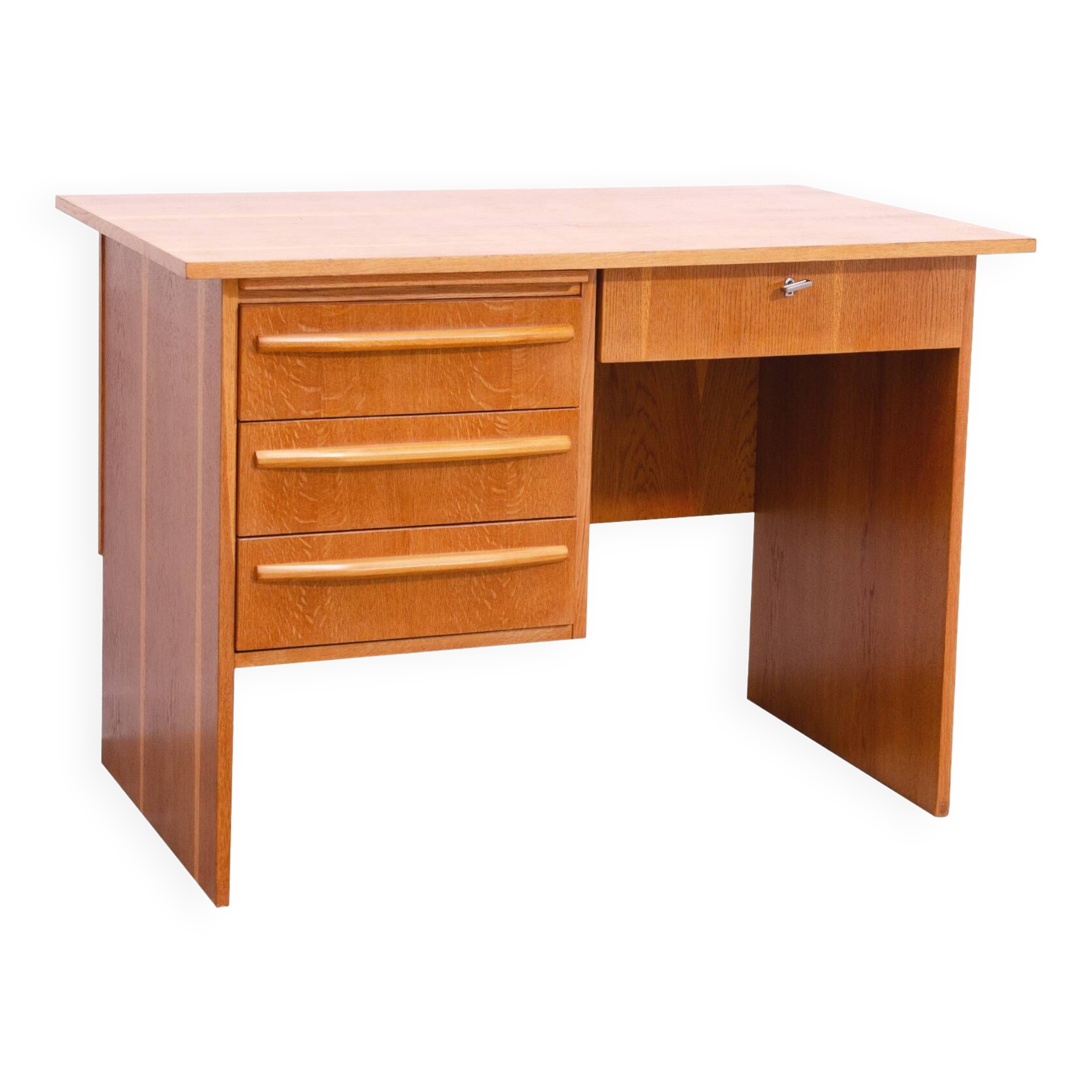 Bureau pour femme du milieu du siècle entièrement restauré, années 1970, Tchécoslovaquie