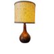 Lampe de table vintage orange à lave Krösselbach