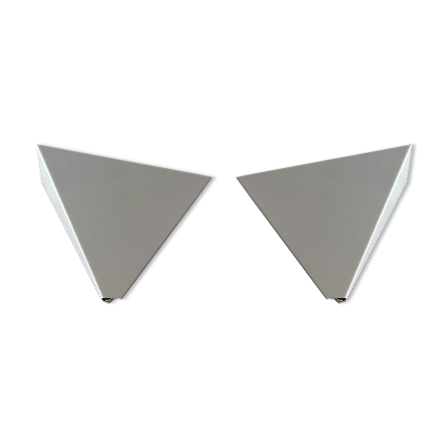 Lot of 2 ivory white appliques