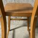 Wooden children's high chair