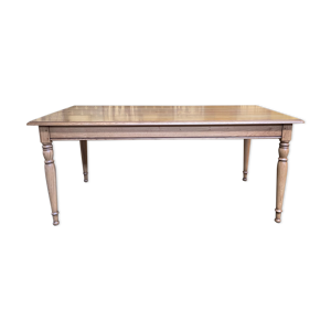 table de ferme en chêne