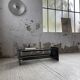 80s Italian marble and glass coffee table
