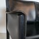 Italian designer leather bench, Enrico Pellizzoni