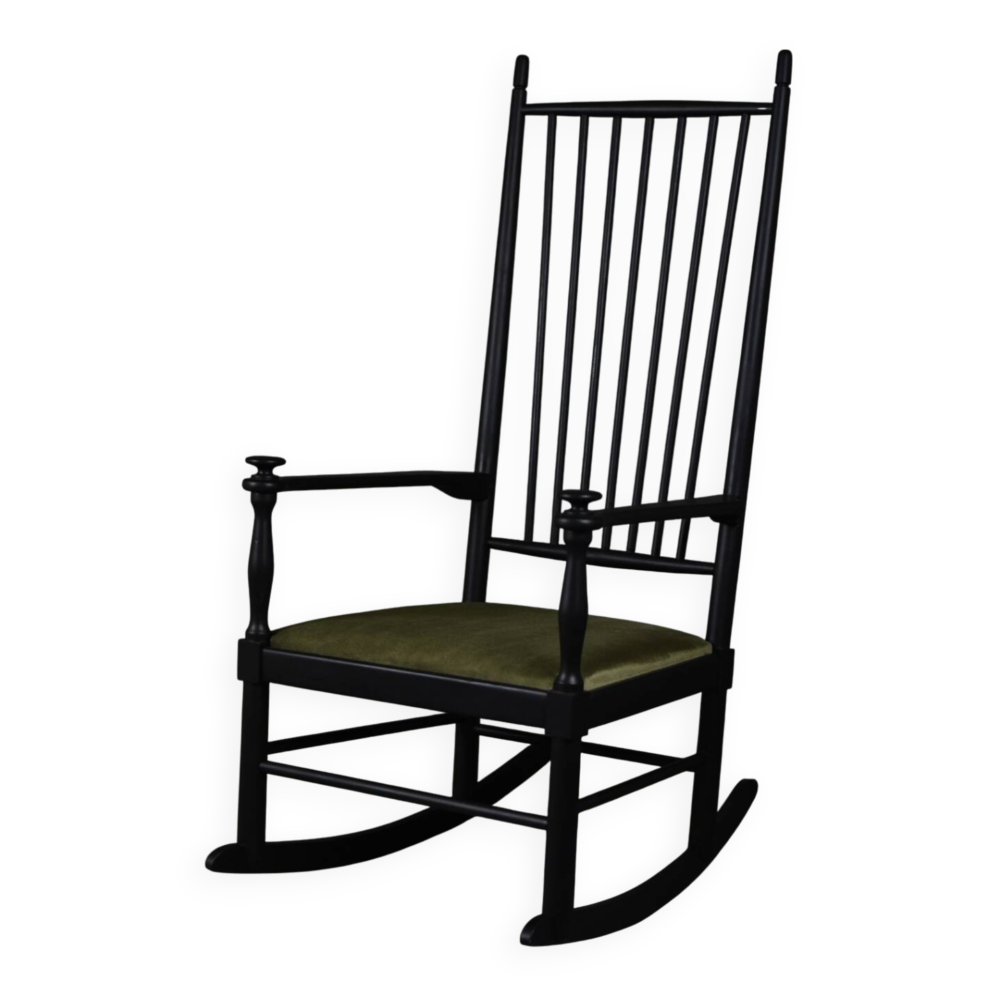 Rocking chair by Gemla, design by Karl Axel Adolfsson, Sweden, 1960s