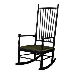 Fauteuil à bascule Gemla, design Karl Axel Adolfsson, Suède, années 1960