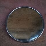Old Round Barber Mirror  18cm