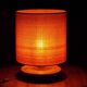 Lampe pied bois années 70