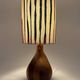 Scandinavian lamp • Custom lampshade • Mid Century