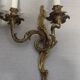 Pair of Louis XV style gilded bronze appliques