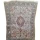 Qom/Ghom carpet, multicoloured (brown, yellow, blue, red), 135x210cm, Iran