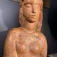 Art Deco Expressionist Sculpture "Nude Female Bust" unique piece 1940