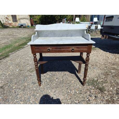 White marble dressing table