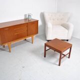 Fauteuil à oreille en bouclette