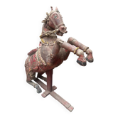 Old wooden horse