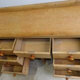 Desk 1 door 7 drawer fir