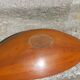 Scandinavian teak fruit bowl stamped from the 1950s.