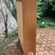 Vintage glass shelf