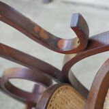 Wooden rocking chair and canning
