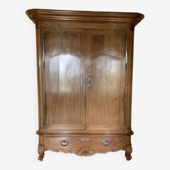 Louis XV cherry cabinet