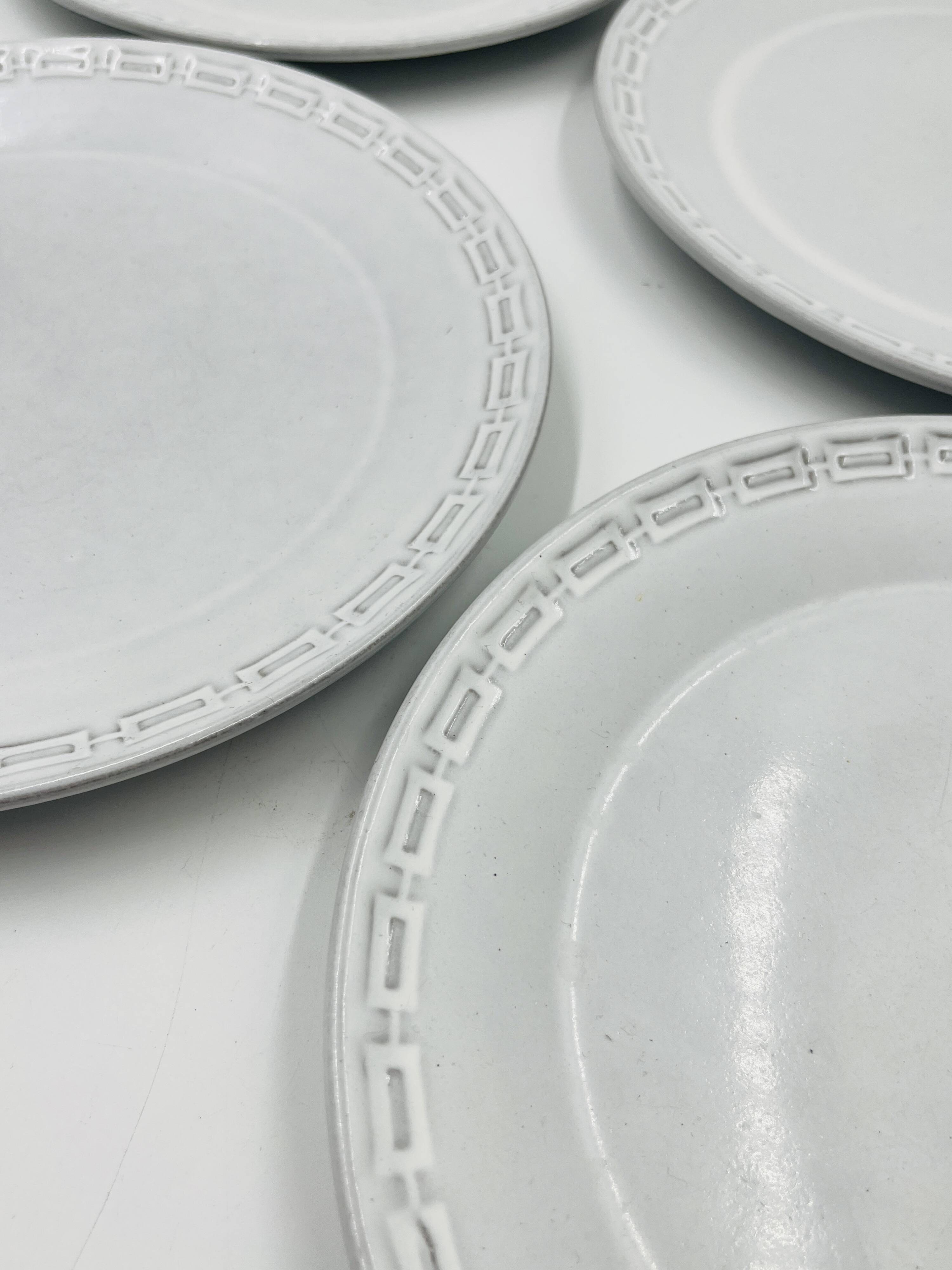 Lot of 4 Epsilon Ceramic Plates by Karl Leutner