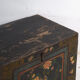 Coffre ancien peint en bois de pin – Chine, vers 1900