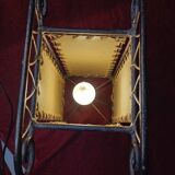 Lampe fer forge style ethnique